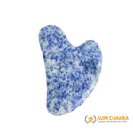 Natural blue Sodalite Face Cleanser Gua-Sha