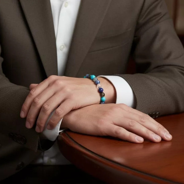 Natural Crystal Ruling Number ( मूलांक ) 5 Bracelet