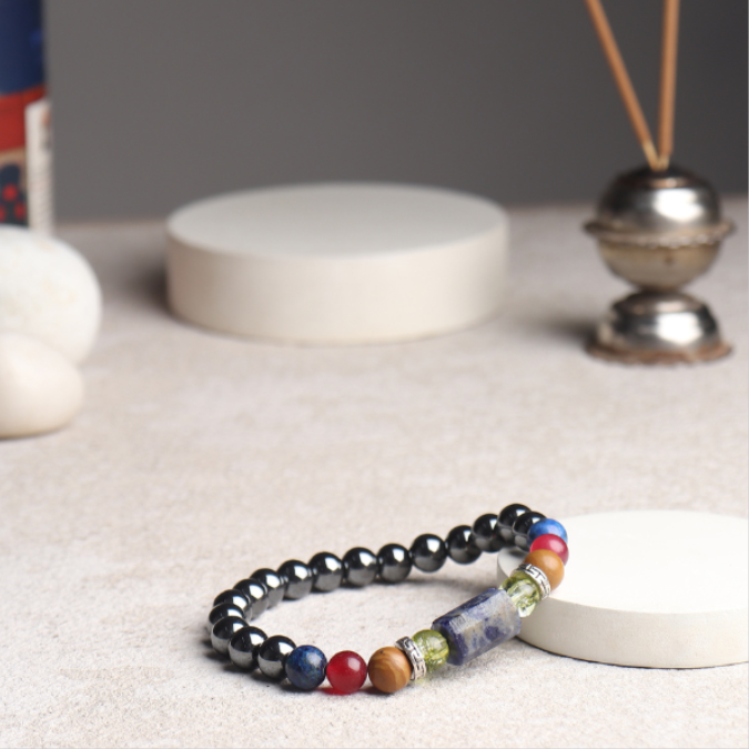 Capricorn Zodiac ( मकर राशि ) Luck, Power & Success Bracelet