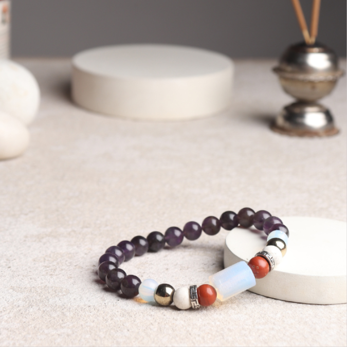 Pisces Zodiac ( मीन राशि ) Luck, Power & Success Bracelet