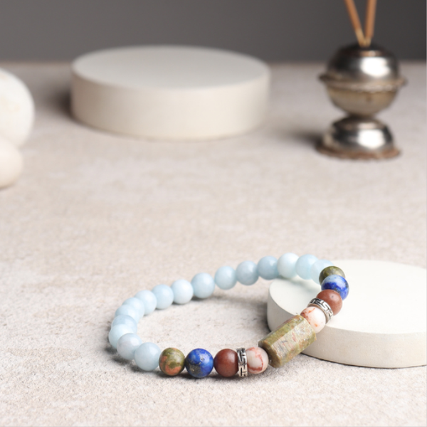 Gemini Zodiac ( मिथुन राशि ) Luck, Power & Success Bracelet