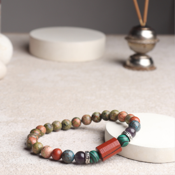 Aries Zodiac ( मेष राशि ) Luck, Power & Success Bracelet