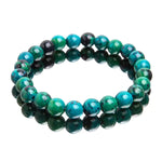 Natural Chrysocolla Diabetes Sugar Control Healing Bracelet