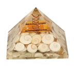 Natural Gomti Chakra VastuNivaran Yantra Pyramid