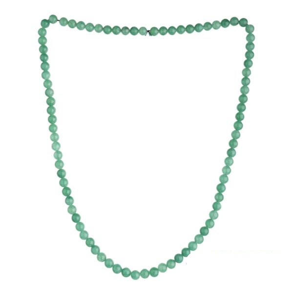 Natural Green Aventurine Pendant Mala