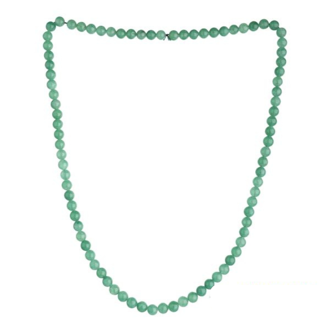 Natural Green Aventurine Pendant Mala