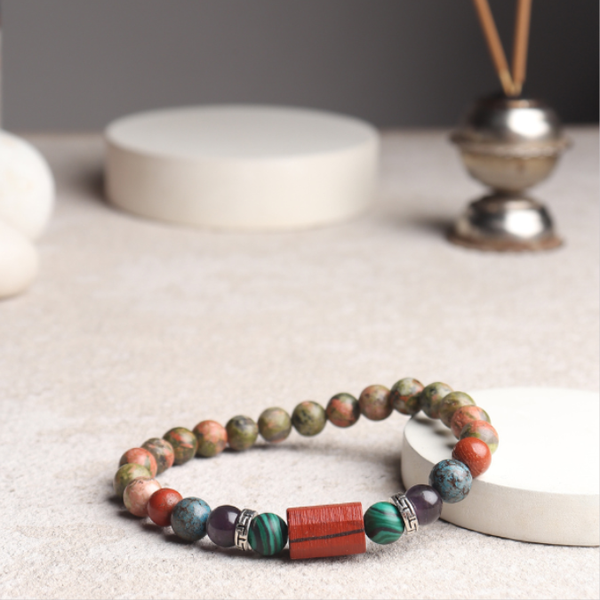 Aries Zodiac ( मेष राशि ) Luck, Power & Success Bracelet