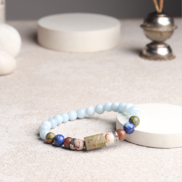 Gemini Zodiac ( मिथुन राशि ) Luck, Power & Success Bracelet