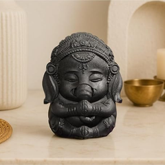 Natural Pyrite Baby Ganesha Idol