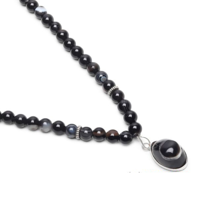 Natural Sulemani Hakik With Sulemani Eye pendant