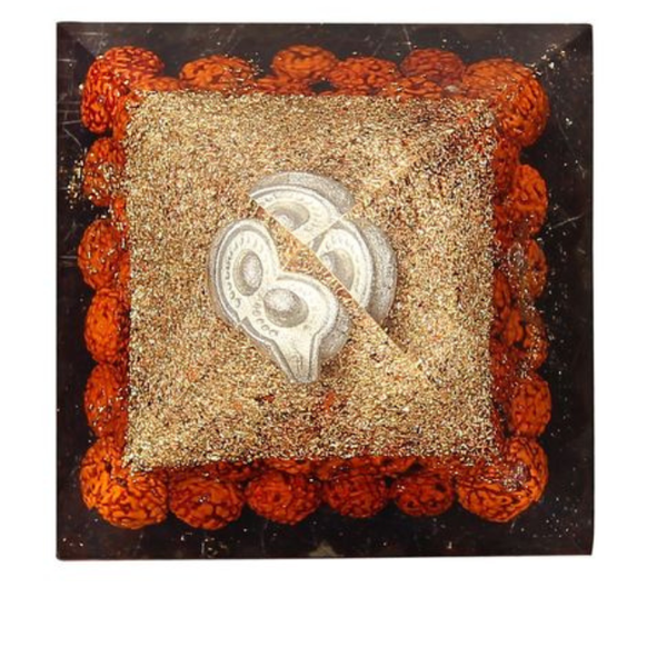 Natural 5 Mukhi Rudrakasha Shivling Pyramid