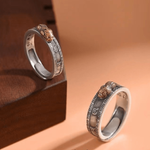 Thai Silver Fengshui Wealth And Relationship Couple Ring
