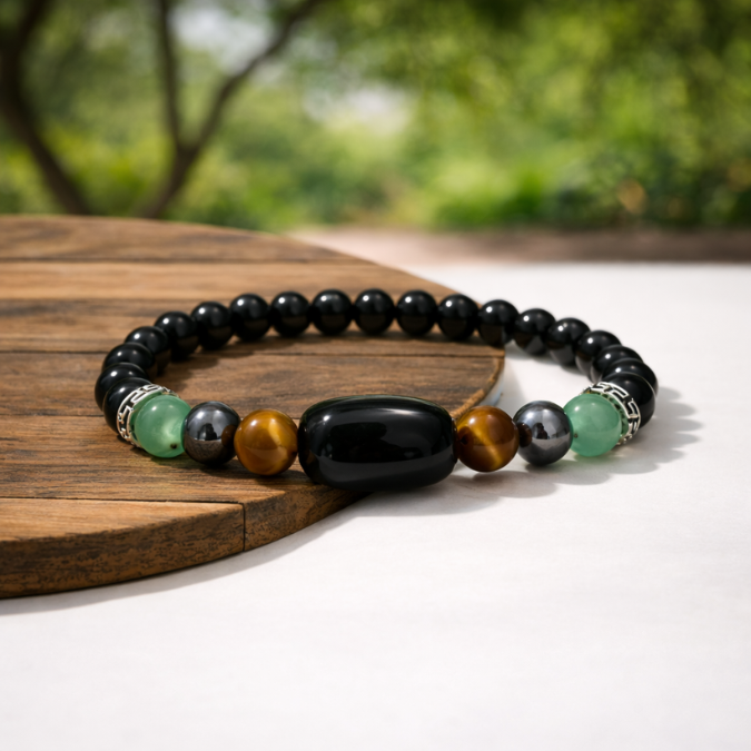 Natural Crystals Karj Mukti Bracelet