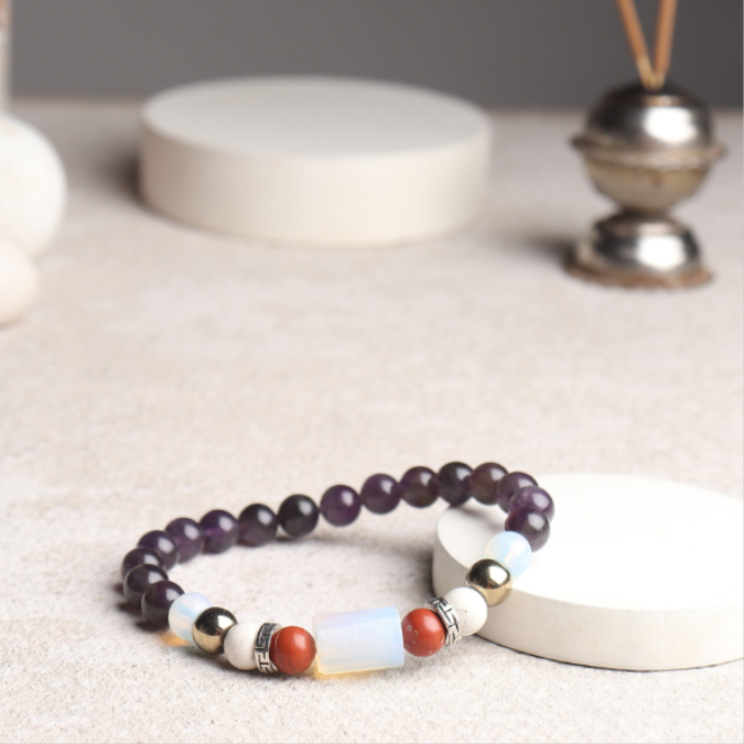 Pisces Zodiac ( मीन राशि ) Luck, Power & Success Bracelet