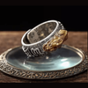 Fengshui Mantra Pixiu face Wealth Coin Charm Ring
