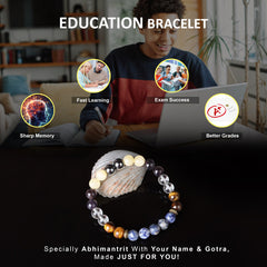 Naturals Crystals Education & Focus Bracelet