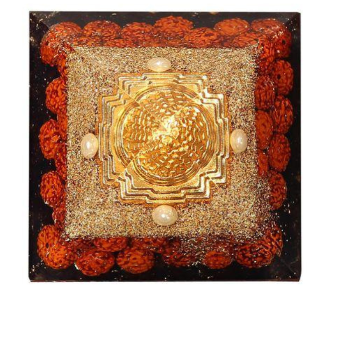 Meru Sri Yantra Pyramid For Good Luck & Success