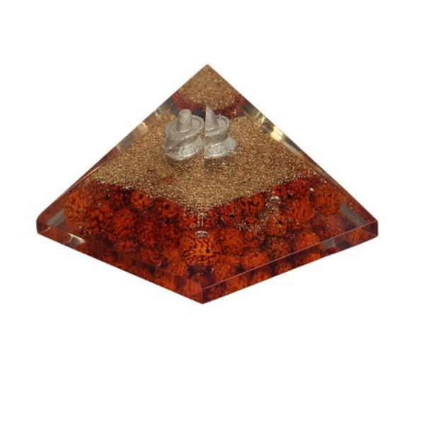 Natural 5 Mukhi Rudrakasha Shivling Pyramid