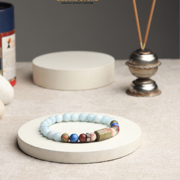 Gemini Zodiac ( मिथुन राशि ) Luck, Power & Success Bracelet