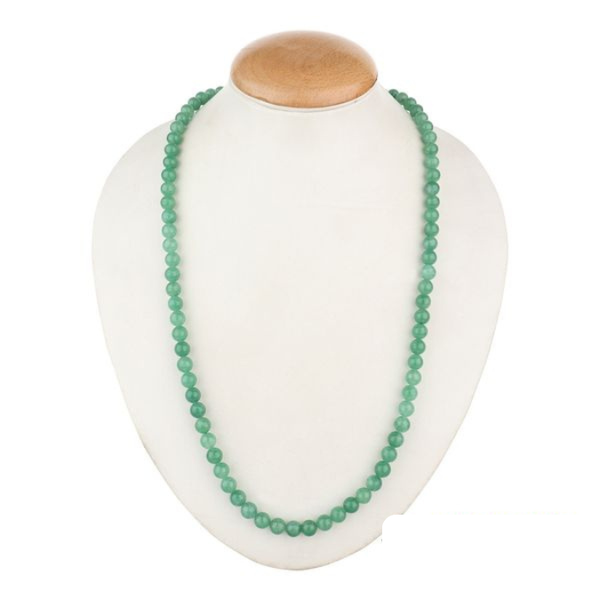 Natural Green Aventurine Pendant Mala