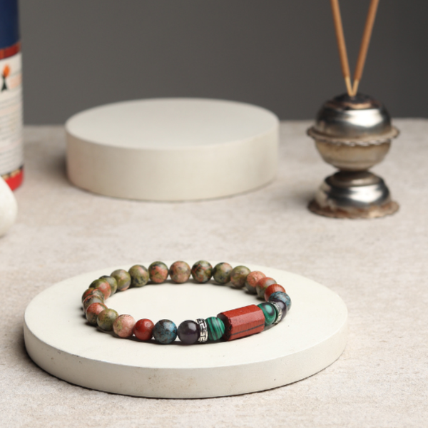 Aries Zodiac ( मेष राशि ) Luck, Power & Success Bracelet