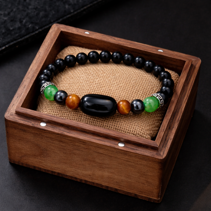 Natural Crystals Karj Mukti Bracelet