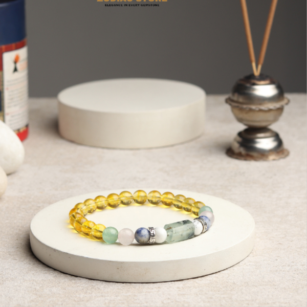 Libra Zodiac ( तुला राशि ) Luck, Power & Success Bracelet