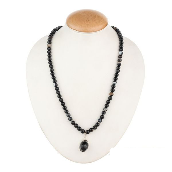 Natural Sulemani Hakik With Sulemani Eye pendant