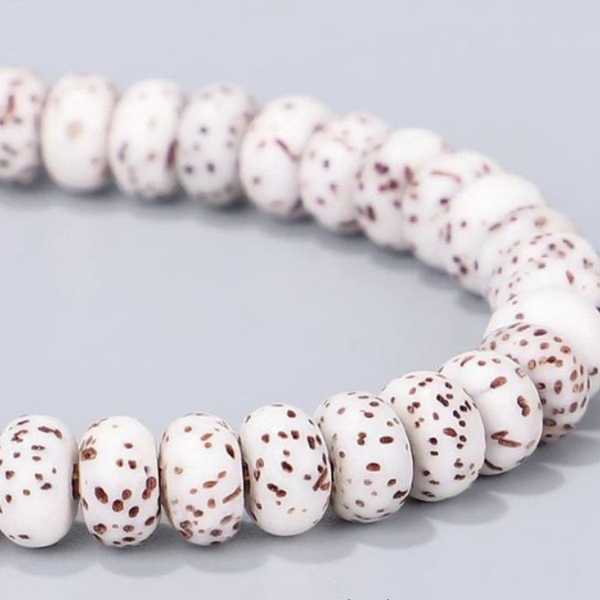 Natural Bodhi Seed Good Luck & Peace Charm Bracelet