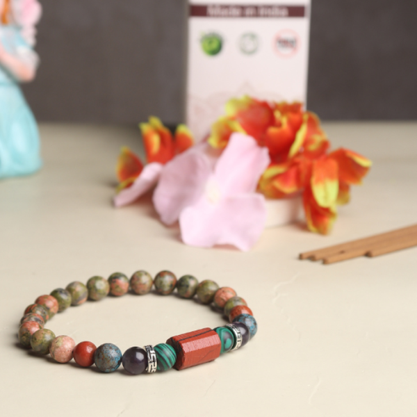 Aries Zodiac ( मेष राशि ) Luck, Power & Success Bracelet