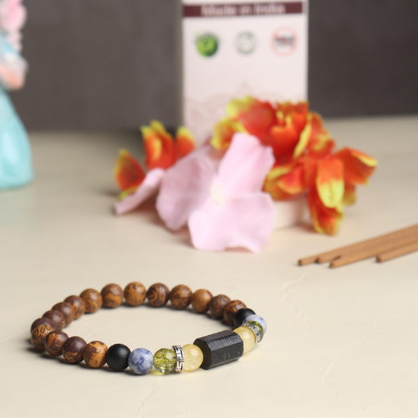 Leo Zodiac ( सिंह राशि ) Luck, Power & Success Bracelet