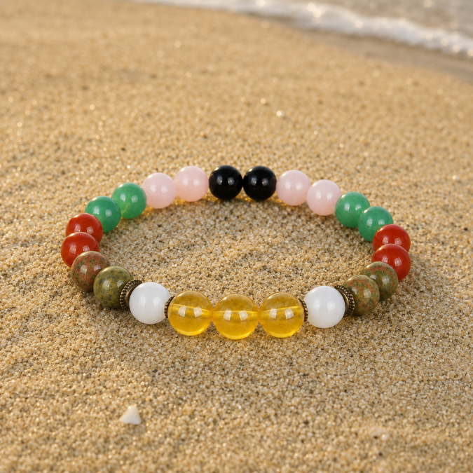 Natural Crystals Pregnancy Conceive & Protection Bracelet
