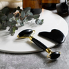 Natural Black Agate Face Cleanser Roller & Guasha