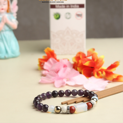 Pisces Zodiac ( मीन राशि ) Luck, Power & Success Bracelet