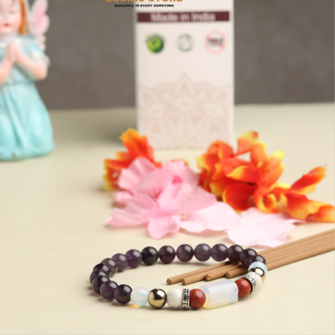 Pisces Zodiac ( मीन राशि ) Luck, Power & Success Bracelet