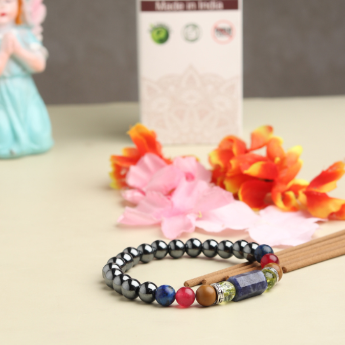 Capricorn Zodiac ( मकर राशि ) Luck, Power & Success Bracelet