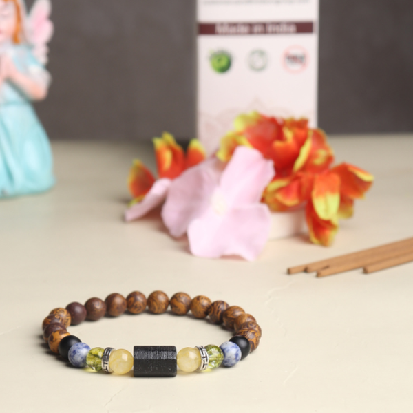 Leo Zodiac ( सिंह राशि ) Luck, Power & Success Bracelet