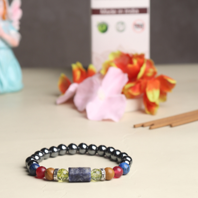 Capricorn Zodiac ( मकर राशि ) Luck, Power & Success Bracelet