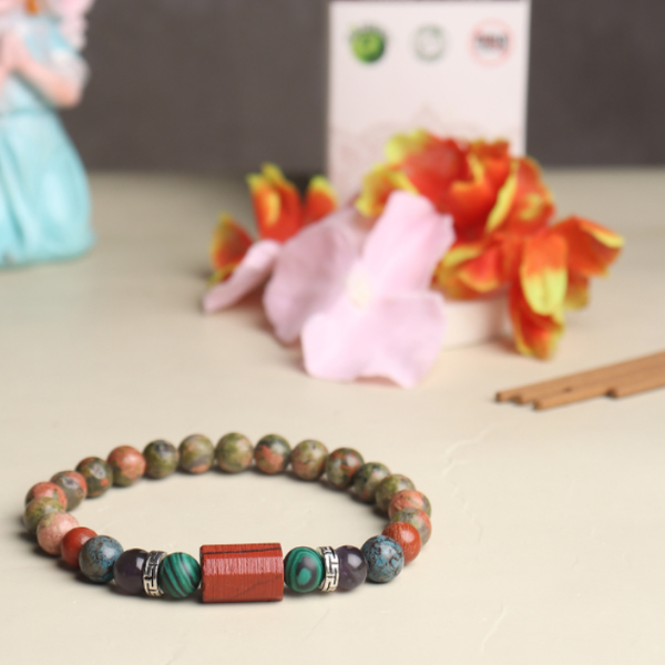 Aries Zodiac ( मेष राशि ) Luck, Power & Success Bracelet