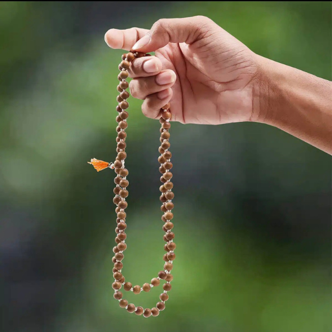 Natural Sandalwood Prayer Jaap Mala