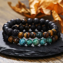 Natural Mix Crystals Health & Wealth Bracelet