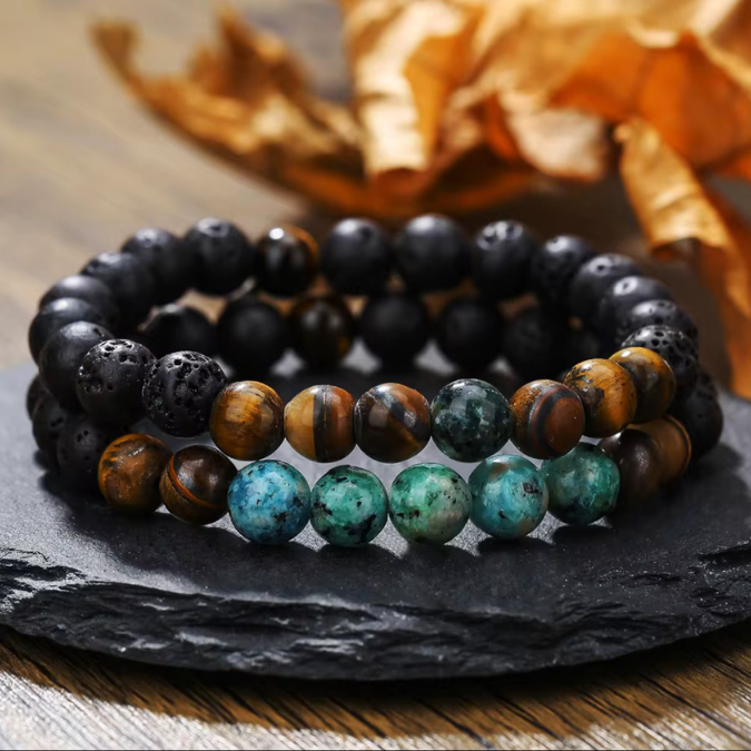 Natural Mix Crystals Health & Wealth Bracelet