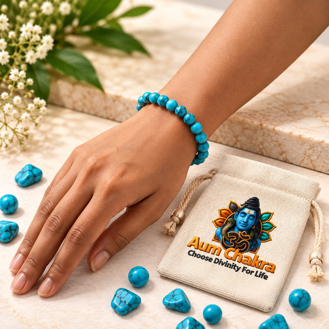 Natural Firoza Wealth & Money Attract Bracelet