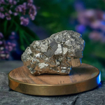 Natural Money Magnet Peru Pyrite Raw Stone