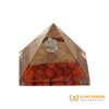 Natural 5 Mukhi Rudrakasha Shivling Pyramid