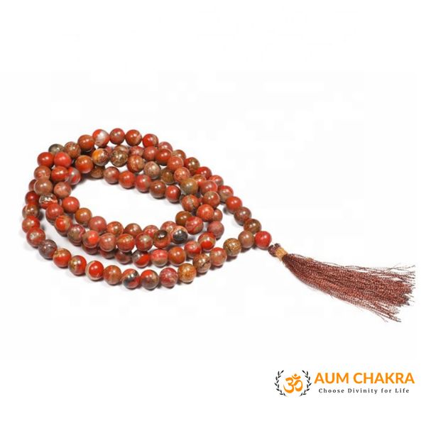 Natural Jasper Japa Mala