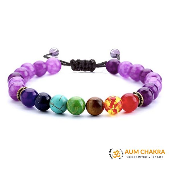 7 Chakra Amethyst Stone For Healing