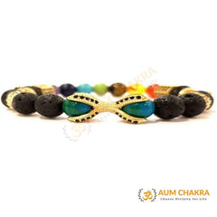 Natural 7 Chakra Stone Yantra Wealth Bracelet