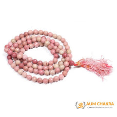 Narutal Rhodochrosite Japa Mala