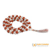 Natural Rudraksha & Crystal Quartz Japa Mala